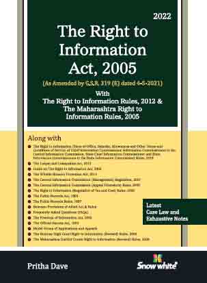 THE RIGHT TO INFORMATION ACT, 2005